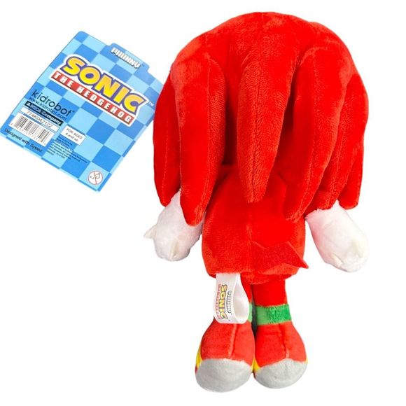Sonic the Hedgehog Knuckles 8” Phunny Plush - Picture 3 of 4